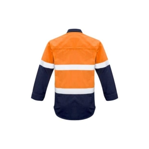 ZW133 OrangeNavy Back
