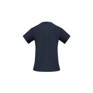 H10722 Navy Maroon Back