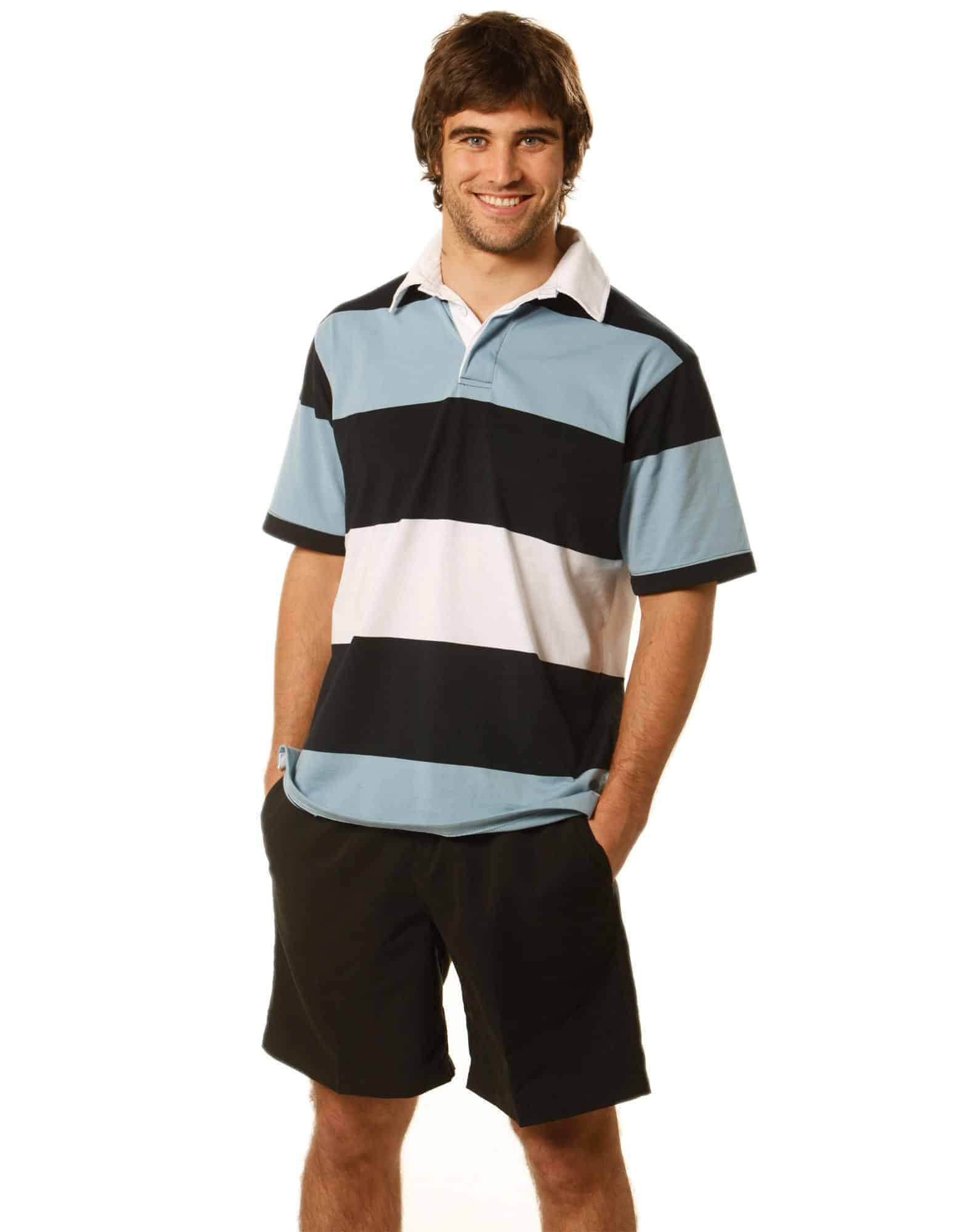 FAIRLANE RUGBY KNIT POLO  FRKPSM01