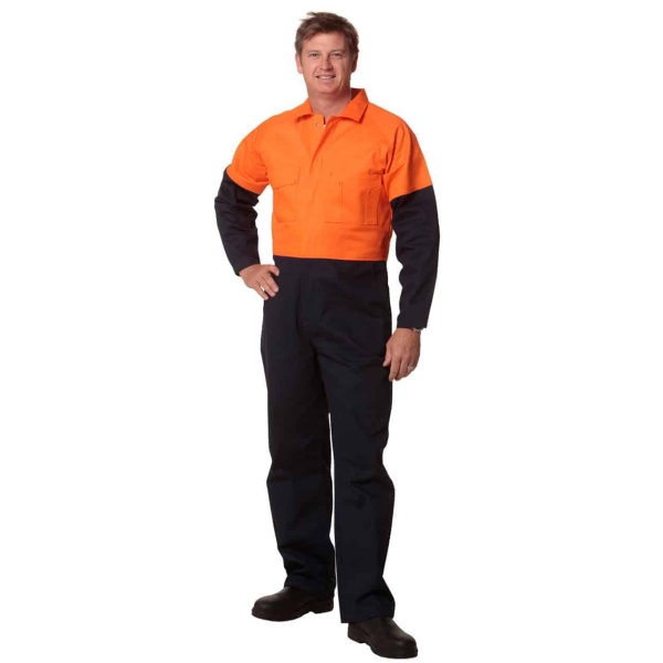 MEN'S TWO TONE COVERALL Regular Size