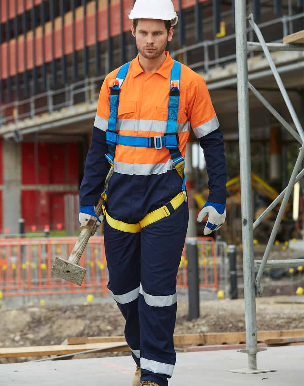 Men’s Cotton Drill Coverall with 3M Scotchlite Tapes