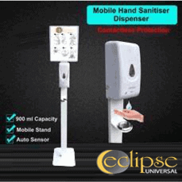 Mobile hand sanitizer dispenser